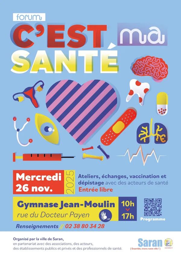 Le CPO sera présent au Forum Santé de Saran !